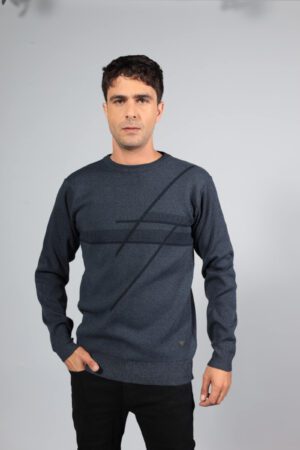 סריג גבר כחול