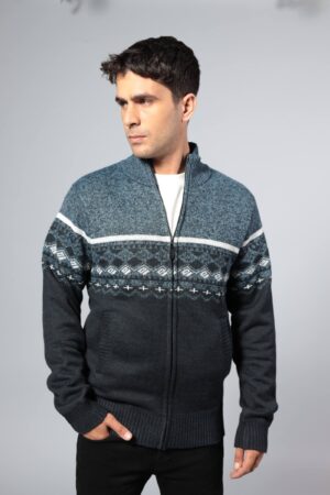 סריג פרווה כחול