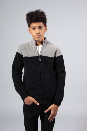 סריג פרווה משולב אבן